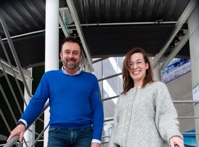 Antonie Kloots en Lauren Klaassen